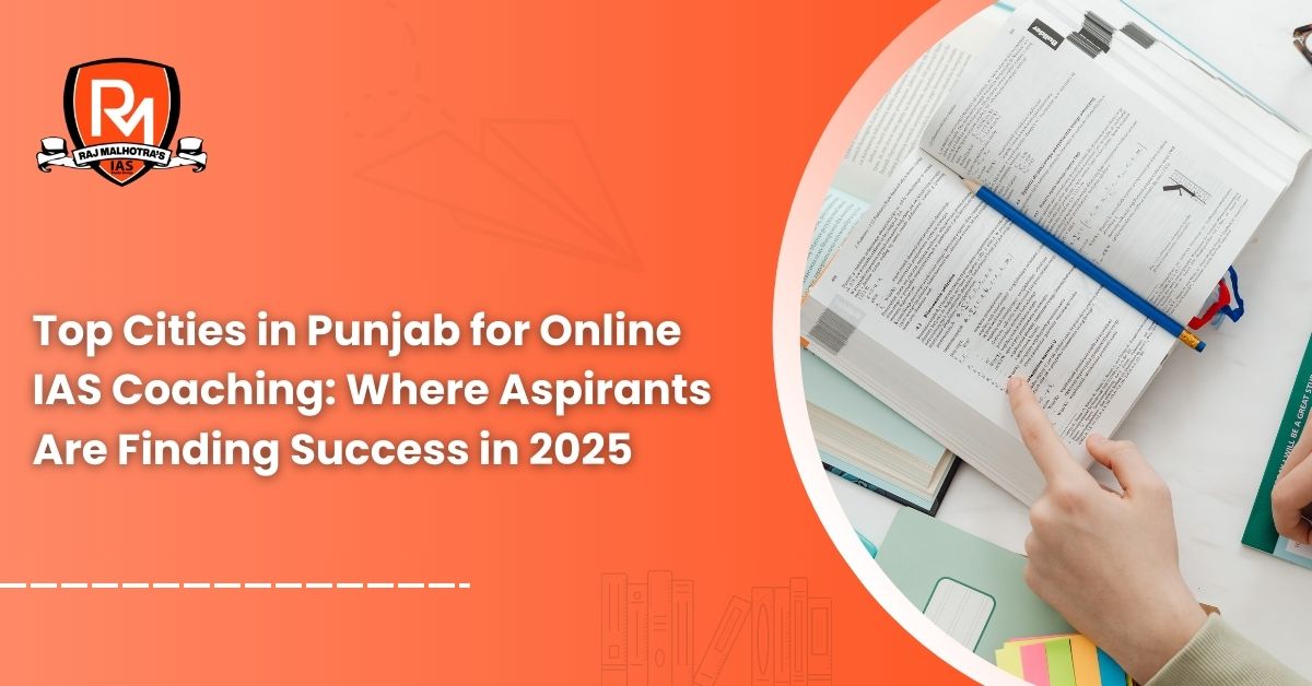 Top Cities in Punjab for Online IAS Coaching